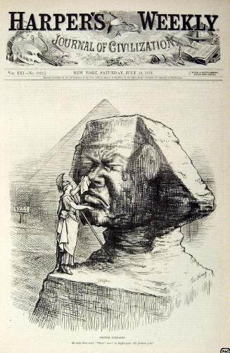 "British Interests" from Harper's Weekly, July 14, 1870