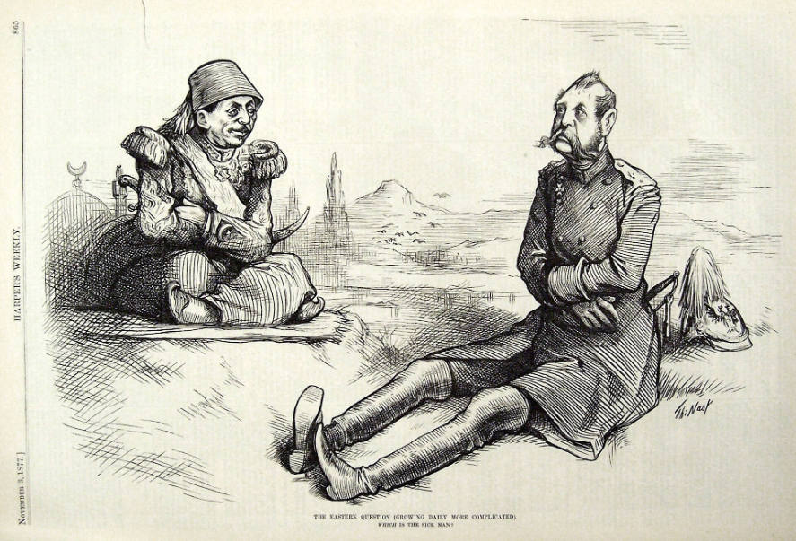 "The Eastern Question" from Harper's Weekly, November 3, 1877