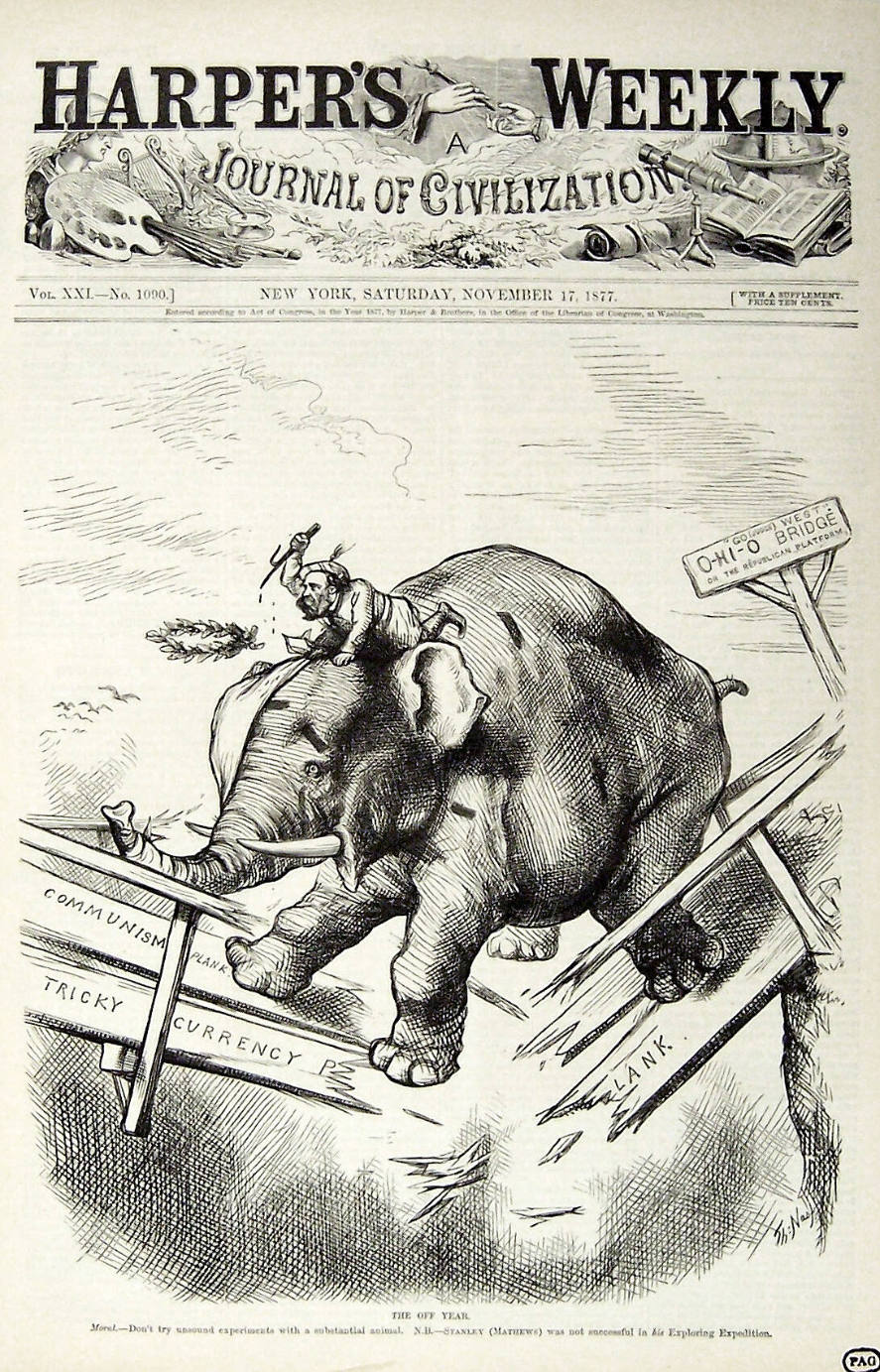 "The Off Year" from Harper's Weekly, November 17, 1877