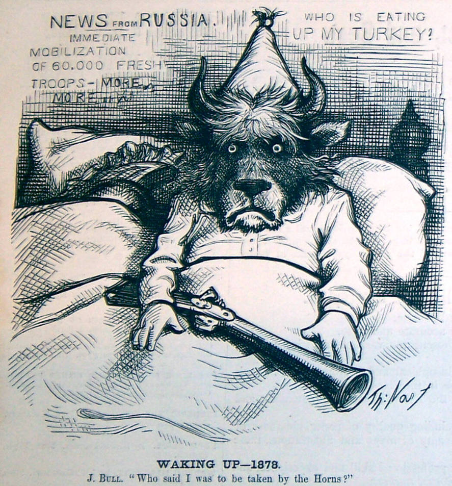 "Waking Up ---1878" from Harper's Weekly, January 12, 1878