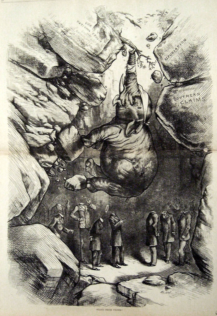 "Sand from Under" from Harper's Weekly, January 26, 1878