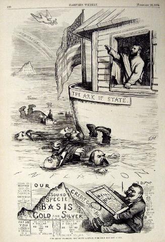 "The Ark of State" from Harper's Weekly, February 23, 1878