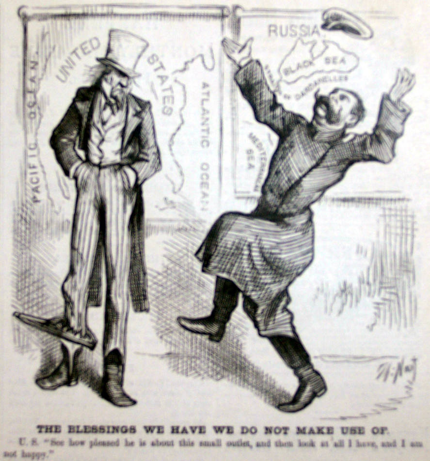 "The Bessings We Have" from Harper's Weekly, February 23, 1878