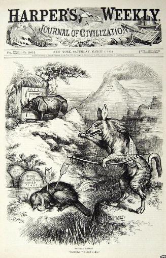 "Natural History" from Harper's Weekly, March 2, 1878