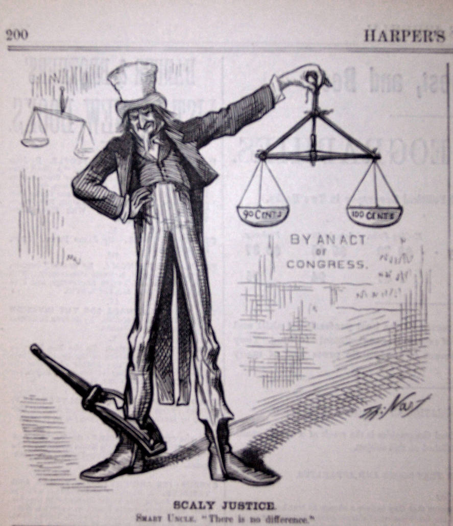 "Scaly Justice" from Harper's Weekly, March 9, 1878