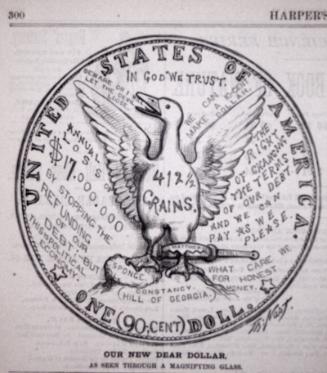 "Our New Year Dollar" from Harper's Weekly, April 13, 1878