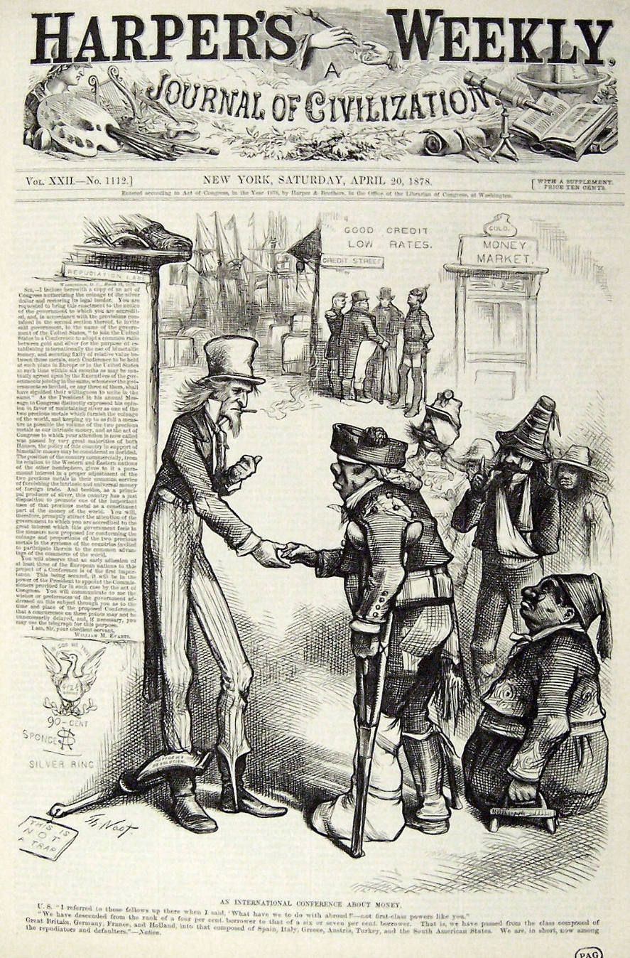 "An International Conference" from Harper's Weekly, April 24, 1878