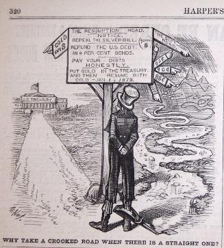 "Why Take A Crooked Road" from Harper's Weekly, April 20, 1878