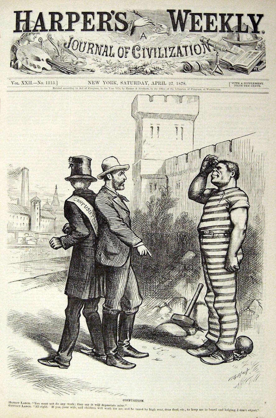 "Confusedism" from Harper's Weekly, April 27, 1878