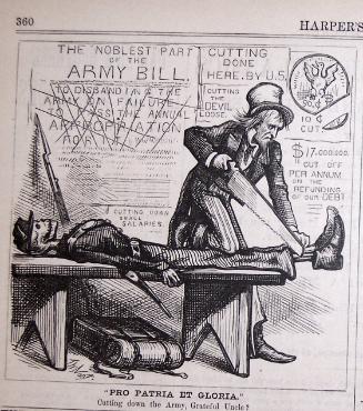 "Pro Patria Et Gloria" from Harper's Weekly, May 4, 1878