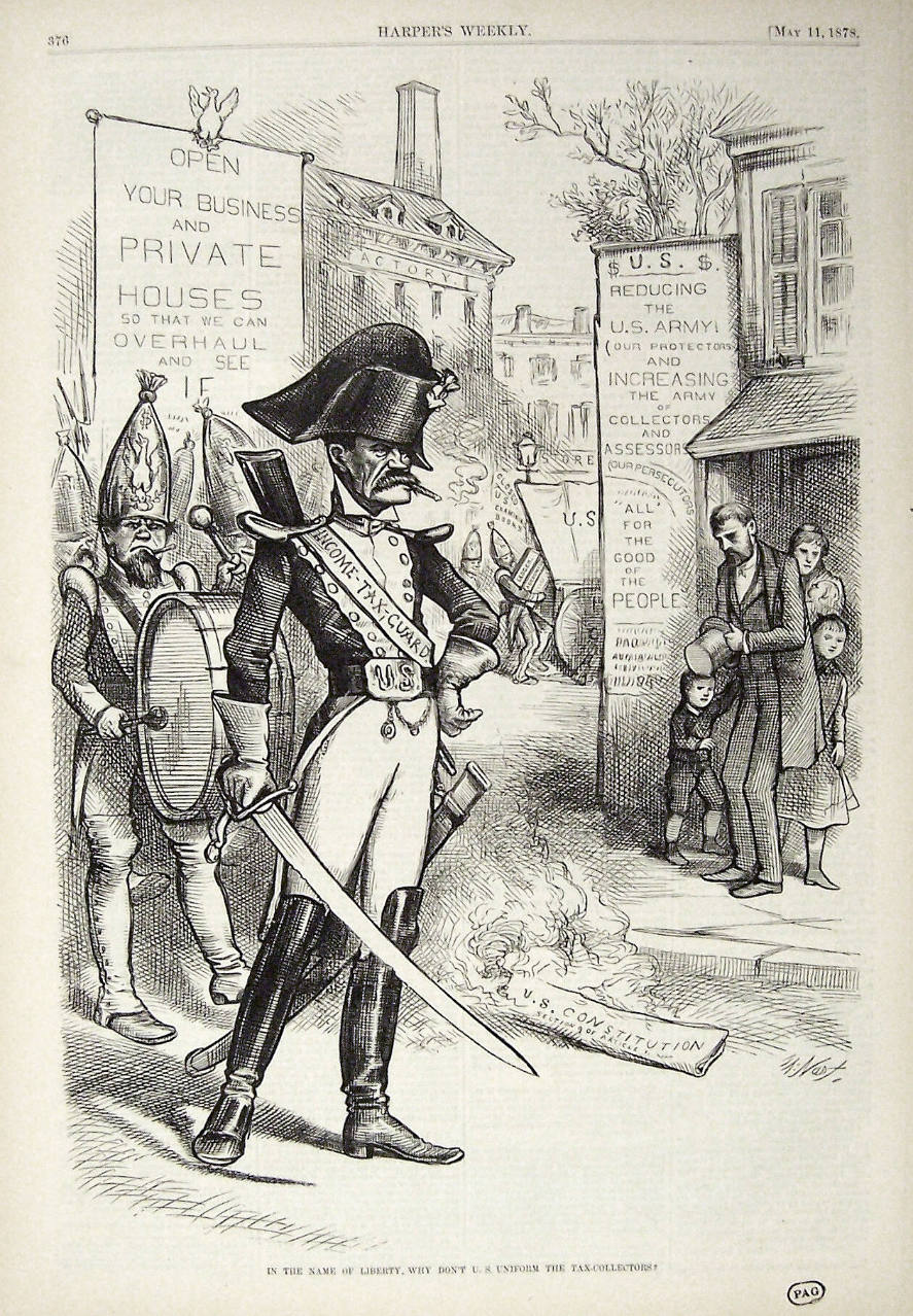 "In the Name of Liberty" from Harper's Weekly, May 11, 1878