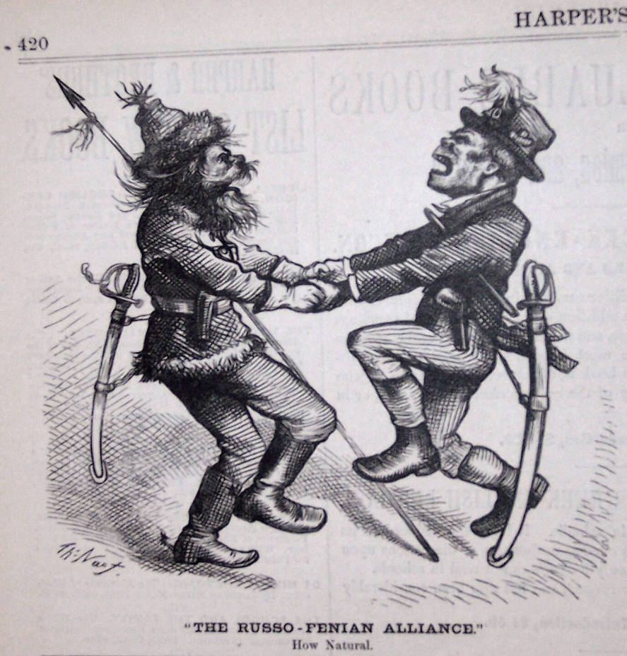 "The Russo-Fenian Alliance" from Harper's Weekly, May 25, 1878