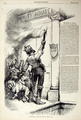 "Give Them an Inch" from Harper's Weekly, June 8, 1878