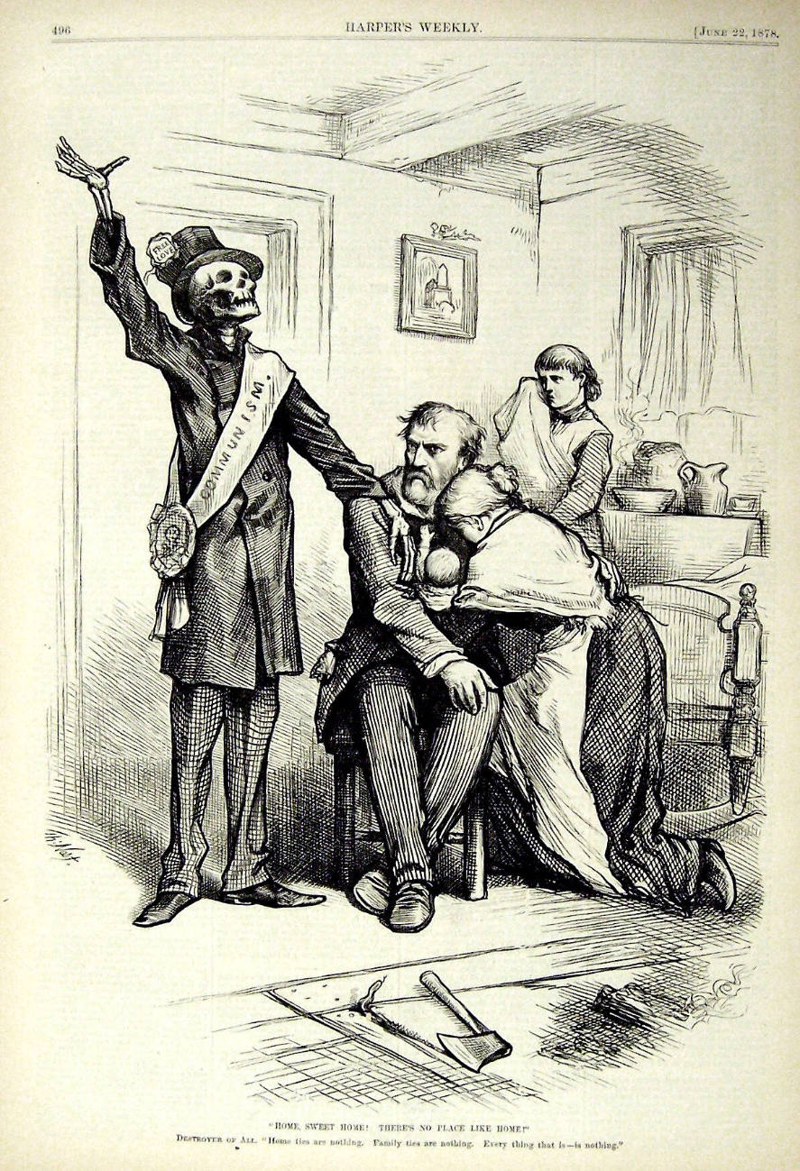 "Home Sweet Home" from Harper's Weekly, June 22, 1878