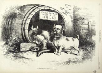 "Alexander and Diogenes" from Harper's Weekly, July 6, 1878