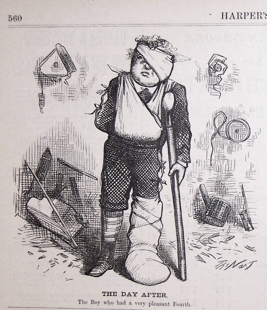 "The Day After" from Harper's Weekly, July 13, 1878