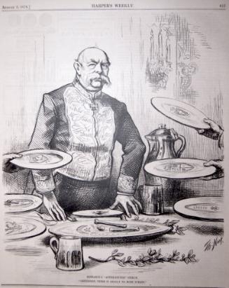 "Bismarck's After Dinner Speech" from Harper's Weekly, August 3, 1878