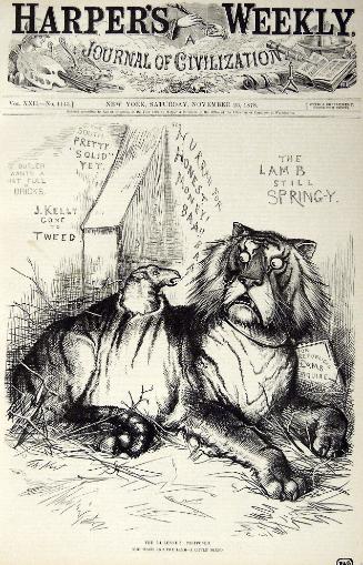 "The Millennium Postponed" from Harper's Weekly, November 23, 1878