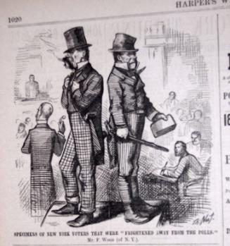 "Specimens of New York Voters" from Harper's Weekly, December 21, 1878