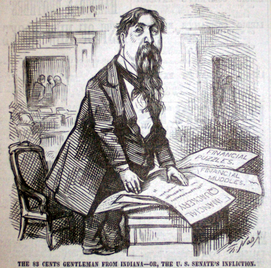 "The 83 Cents Gentleman" from Harper's Weekly, February 8, 1879