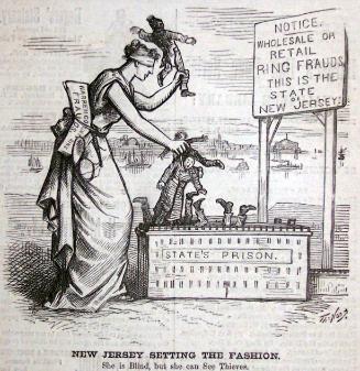 "New Jersey Setting the Fashion" from Harper's Weekly, February 15, 1879