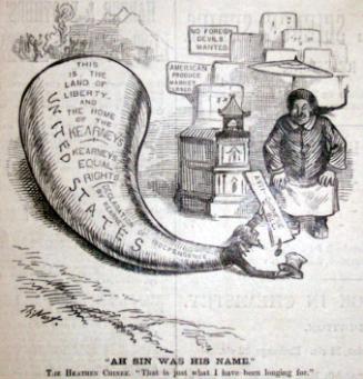 "Ah Sin Was His Name" from Harper's Weekly, March 8, 1879