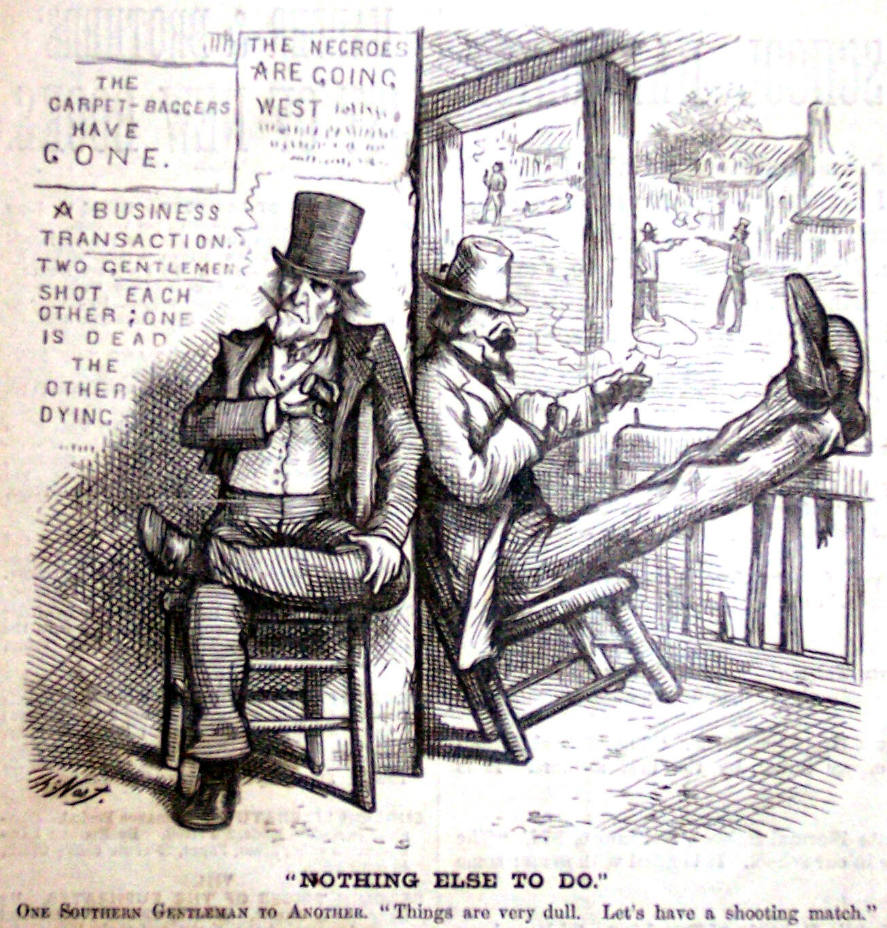 "Nothing Else To Do" from Harper's Weekly, April 5, 1879