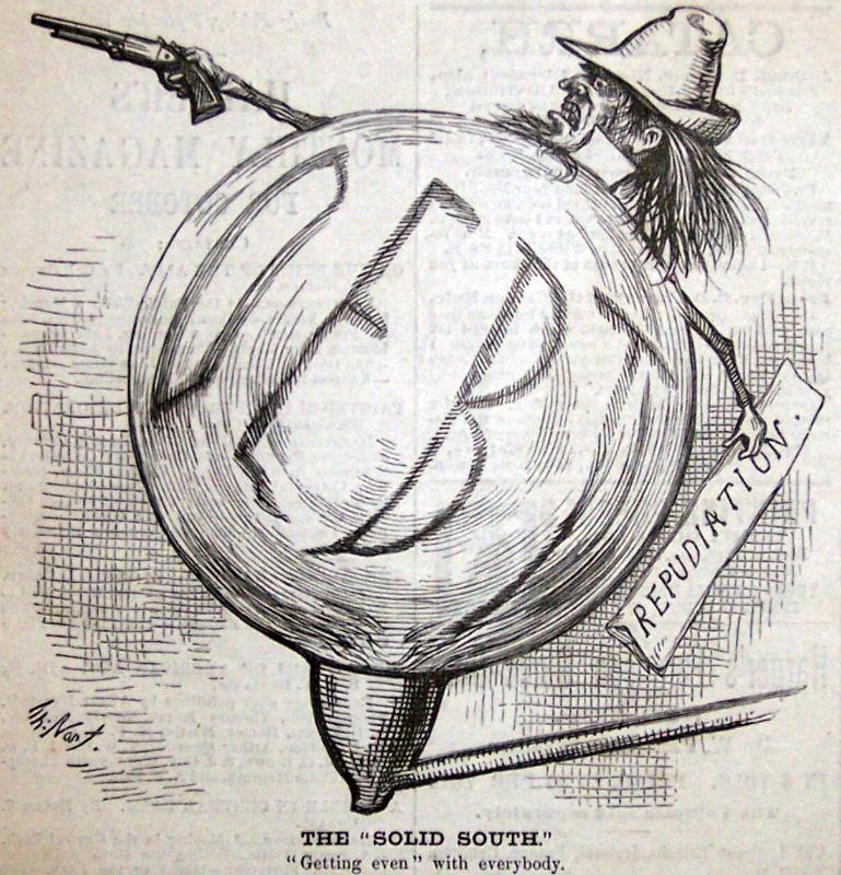 "The Solid South'" from Harper's Weekly, September 20, 1879 – Works