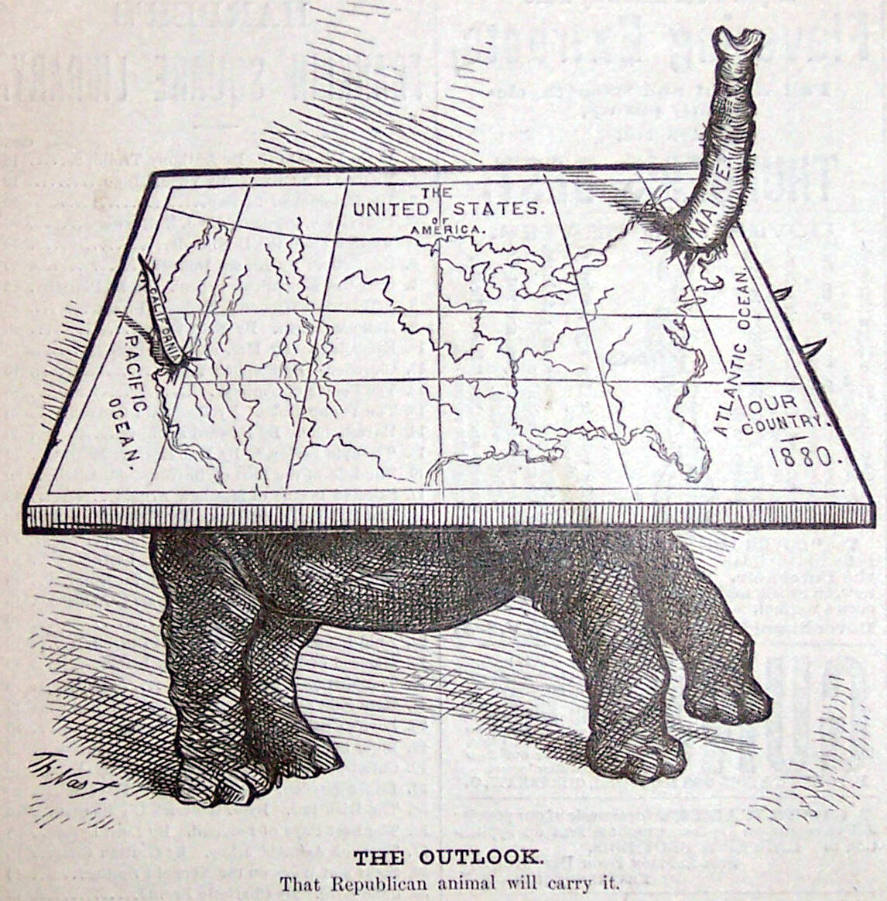 "The Outlook" from Harper's Weekly, September 27, 1879