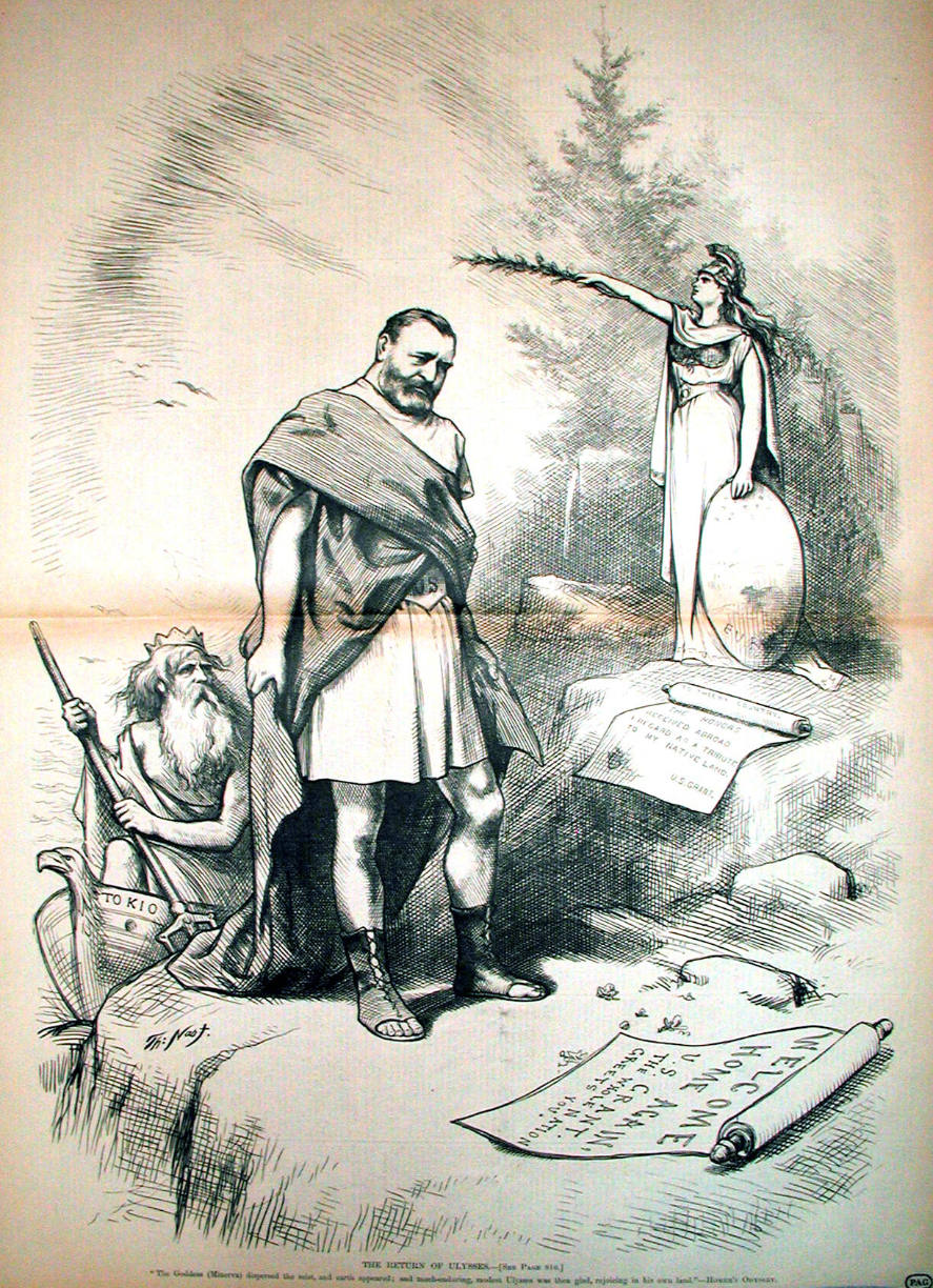 "The Return of Ulysses" from Harper's Weekly, October 11, 1879