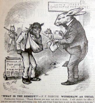 "What is the Remedy" from Harper's Weekly, October 18, 1879