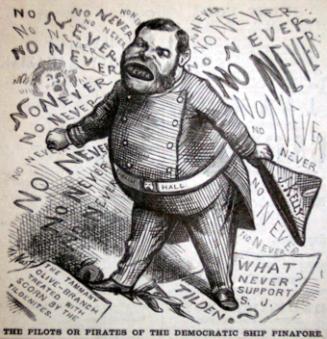 "The Pilots or Pirates" from Harper's Weekly, May 8, 1880