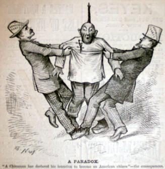 "A Paradox" from Harper's Weekly, May 22, 1880