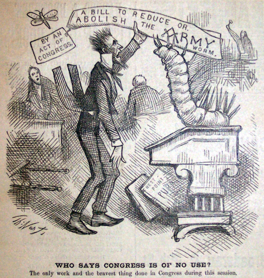 "Who Says Congress Is of No Use" from Harper's Weekly, July 3, 1880