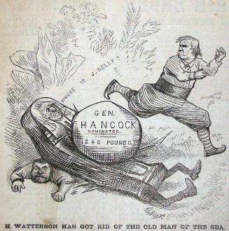 "H. Watterson Has Got Rid" from Harper's Weekly, July 10, 1880