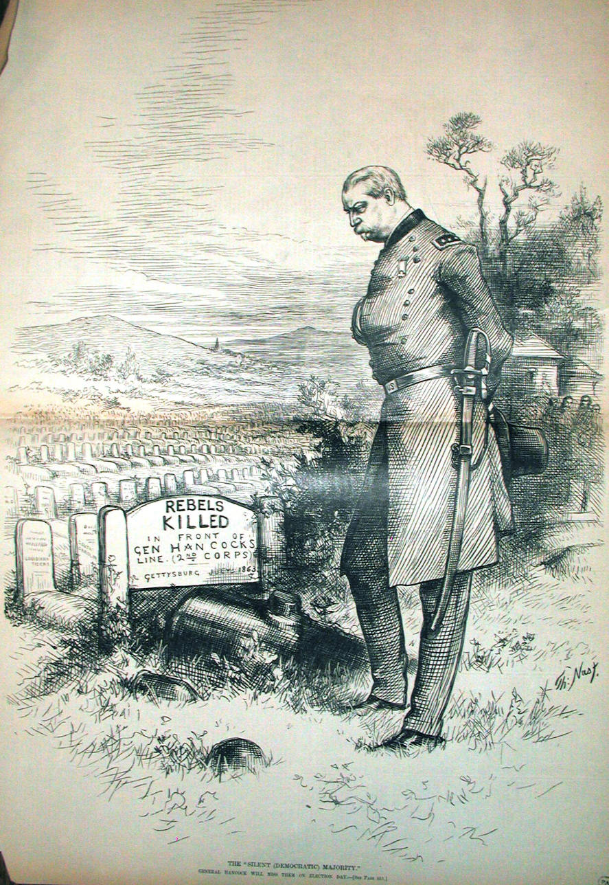 "The Silent Democratic Majority" from Harper's Weekly, August 28, 1880