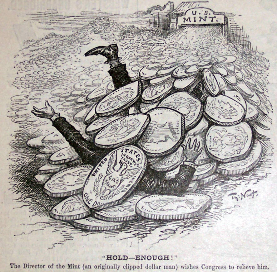 "Hold-Enough" from Harper's Weekly, December 17, 1881