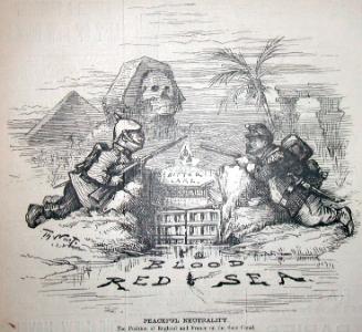 "Peaceful Neutrality" from Harper's Weekly, September 24, 1881