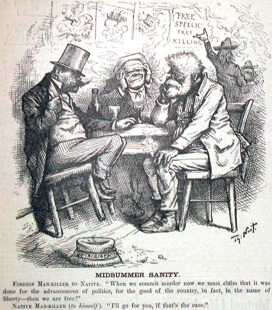 "Midsummer Sanity" from Harper's Weekly, August 13, 1881