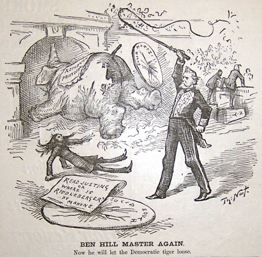 "Ben Hill Master Again" from Harper's Weekly, June 4, 1881