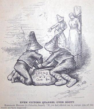 "Even Victors Quarrel Over Booty" from Harper's Weekly, June 4, 1881