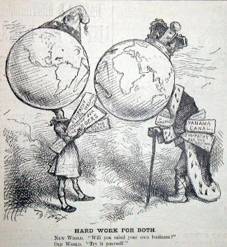 "Hard Work For Both" from Harper's Weekly, March 5, 1881