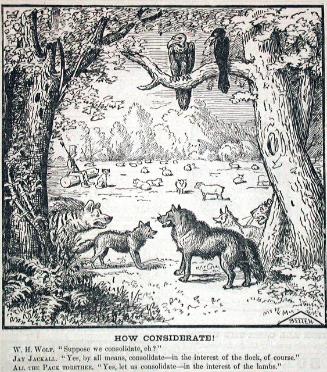 "How Considerate" from Harper's Weekly, February 26, 1881