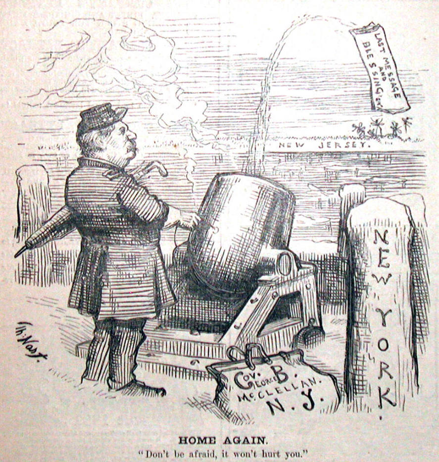 "Home Again" from Harper's Weekly, January 29, 1881