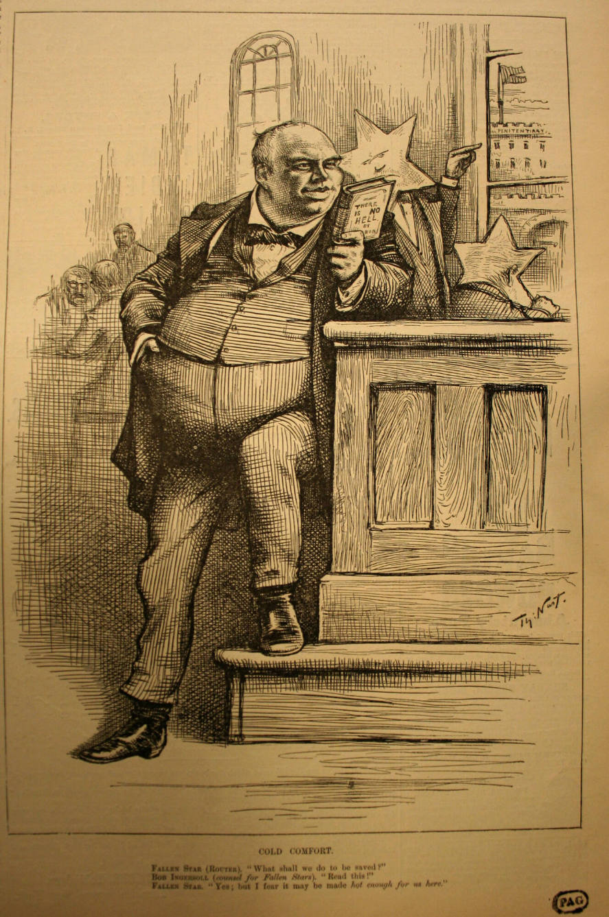 "Cold Comfort" from Harper's Weekly, May 6, 1882