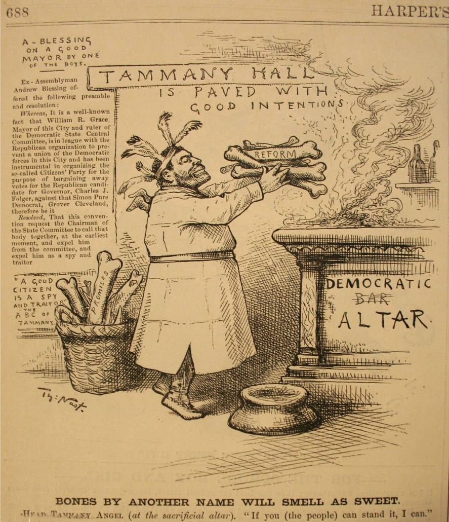 "Bones By Another Name Will Smell" from Harper's Weekly, October 28, 1882