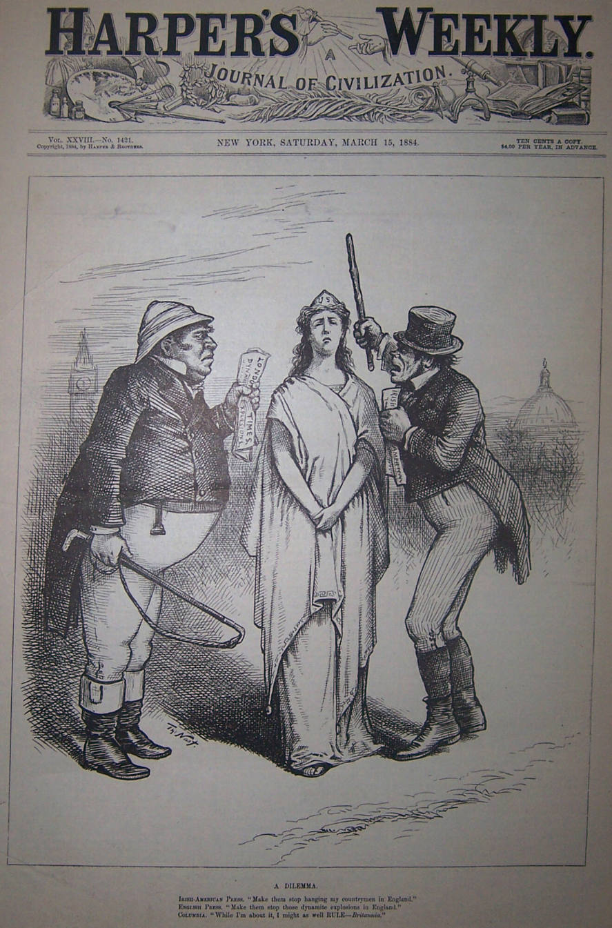 "The Sacred Elephant" from Harper's Weekly, March 8, 1884