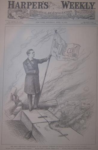 "The Great Democratic Protectionism" from Harper's Weekly, April 26, 1884