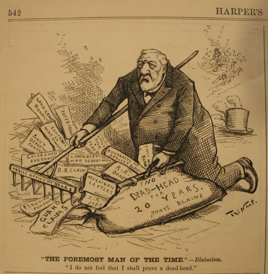 "The Foremost Man Of The Time" from Harper's Weekly, August 16, 1884