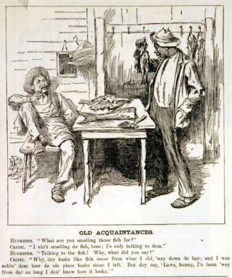 "Old Acquaintances" from Harper's Weekly, January 8, 1887